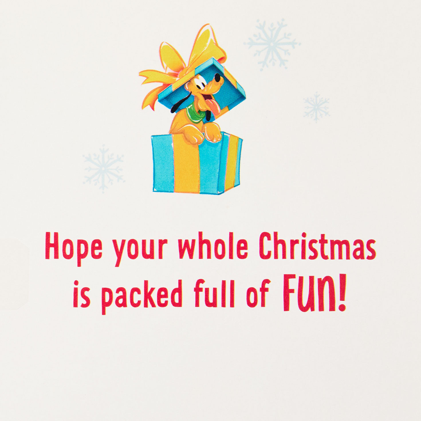 Disney Mickey Mouse and Friends Musical Christmas Card Sentiment image number 2