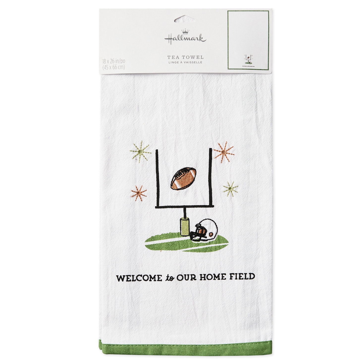 Welcome to Our Home Field Tea Towel package front image number 6