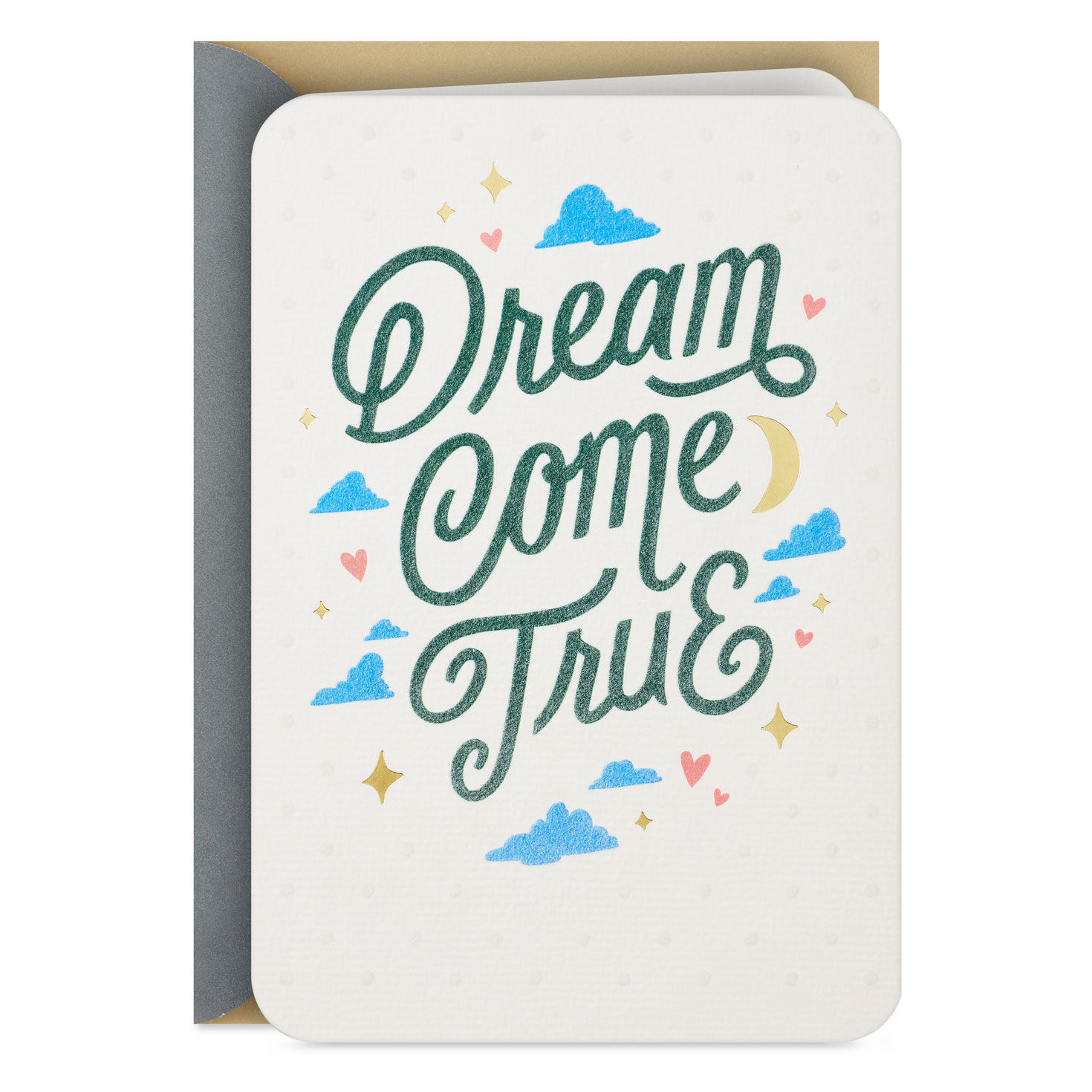 Dream Come True Blank New Baby Card