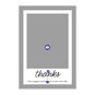 Thanks White Frame Flat Graduation Thank You Card, , large image number 5