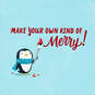 Walrus and Penguin Merry Money Holder Christmas Card, , large image number 2