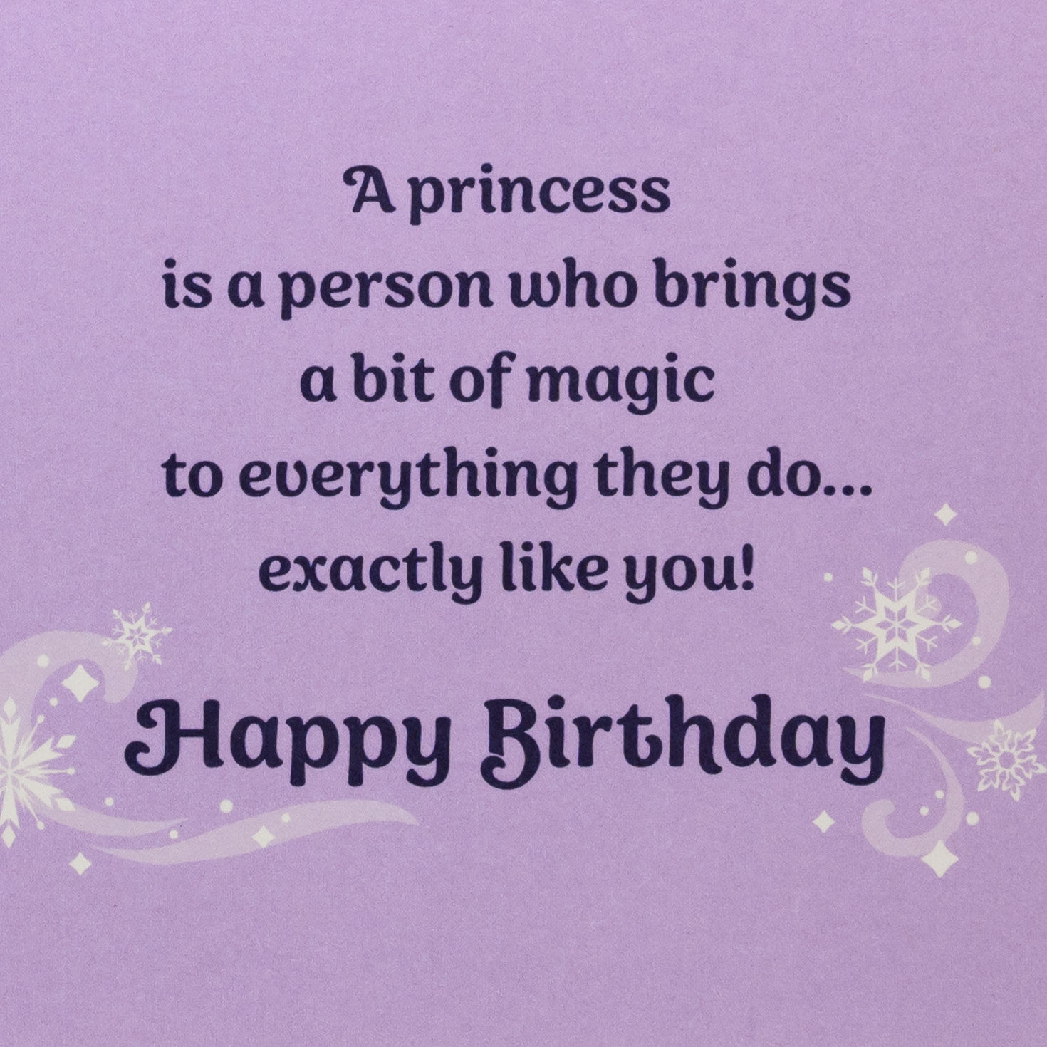 Disney Frozen Elsa 5th Birthday Card for Girls Sentiment image number 2