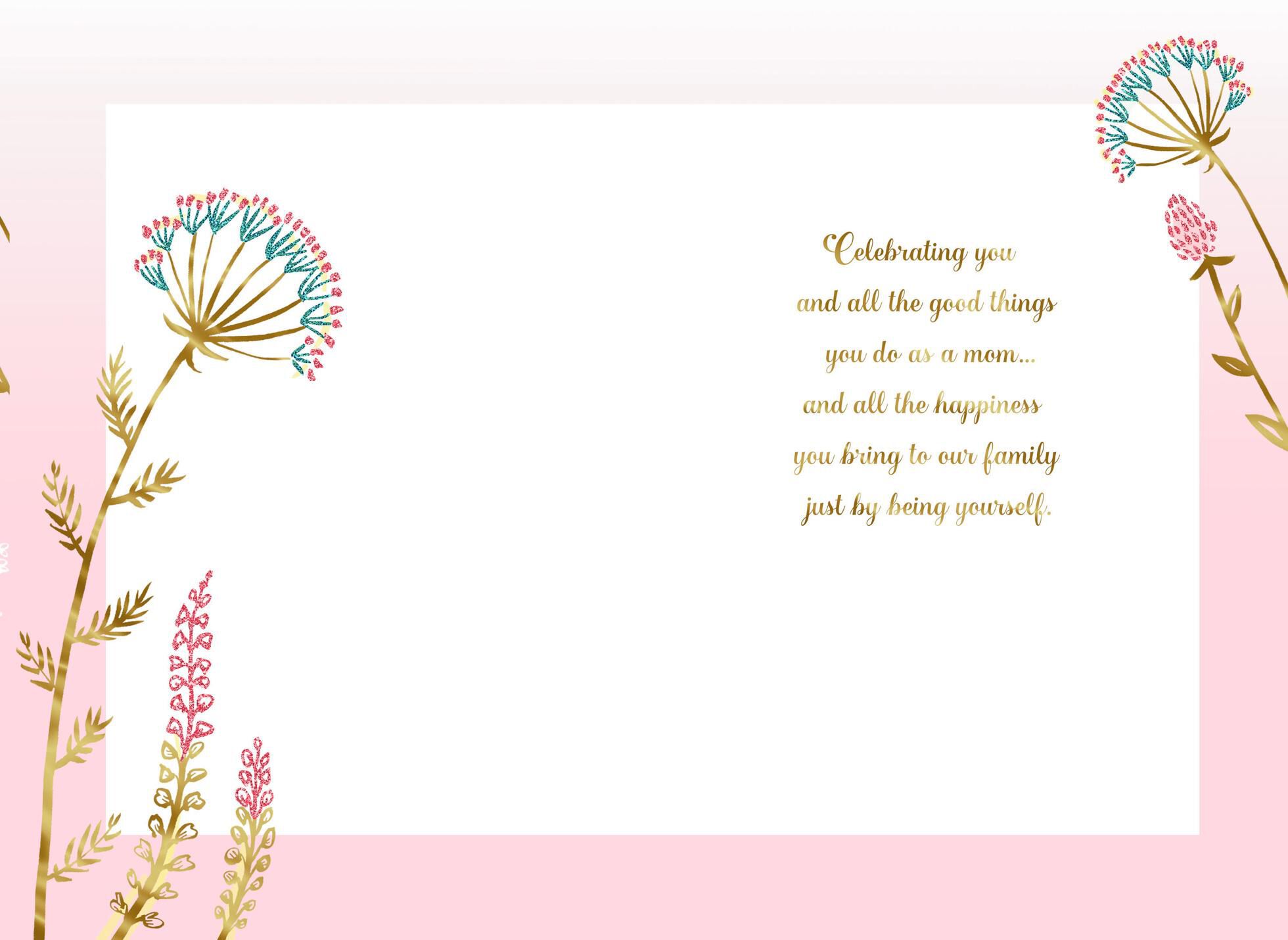 All Good Things Mothers Day Card For Daughter In Law Greeting Cards 