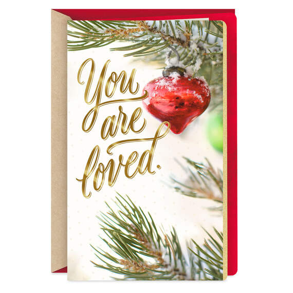 You Are Loved Christmas Card, , large image number 1