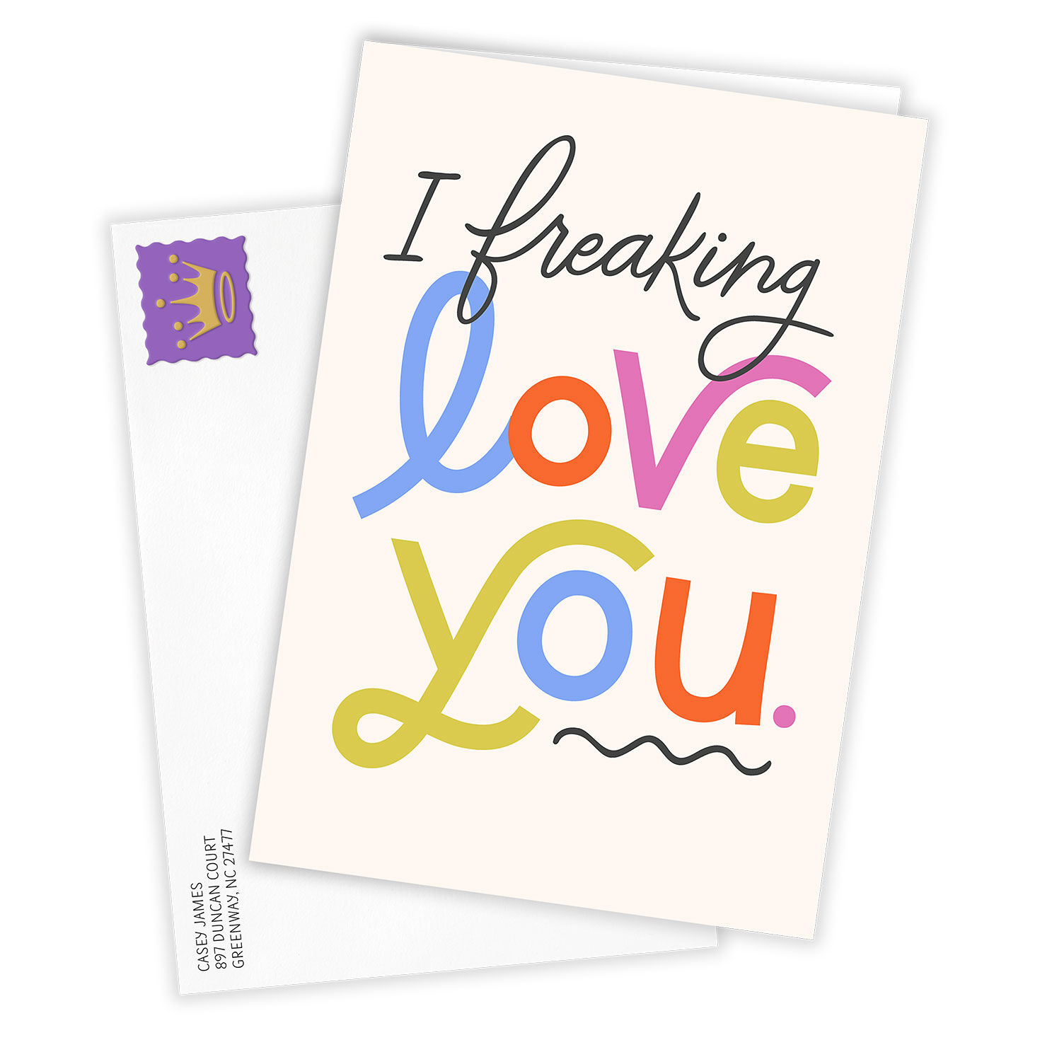 I Freaking Love You Custom Card for only USD 4.99 | Hallmark
