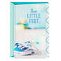 Tiny Blue Sneakers New Baby Boy Card, , large image number 1