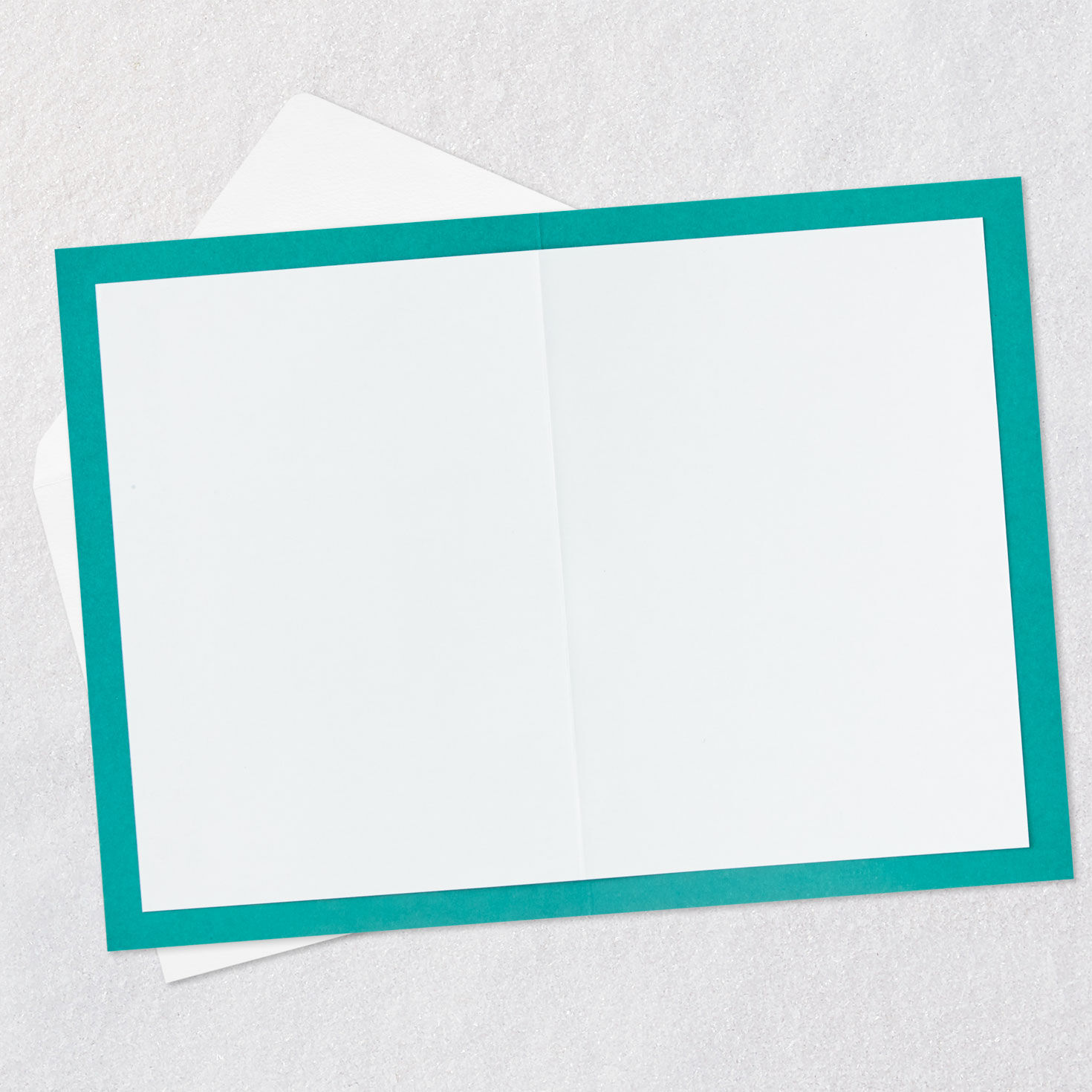 Colorful Exclamation Points Blank Card Open card with envelope image number 2