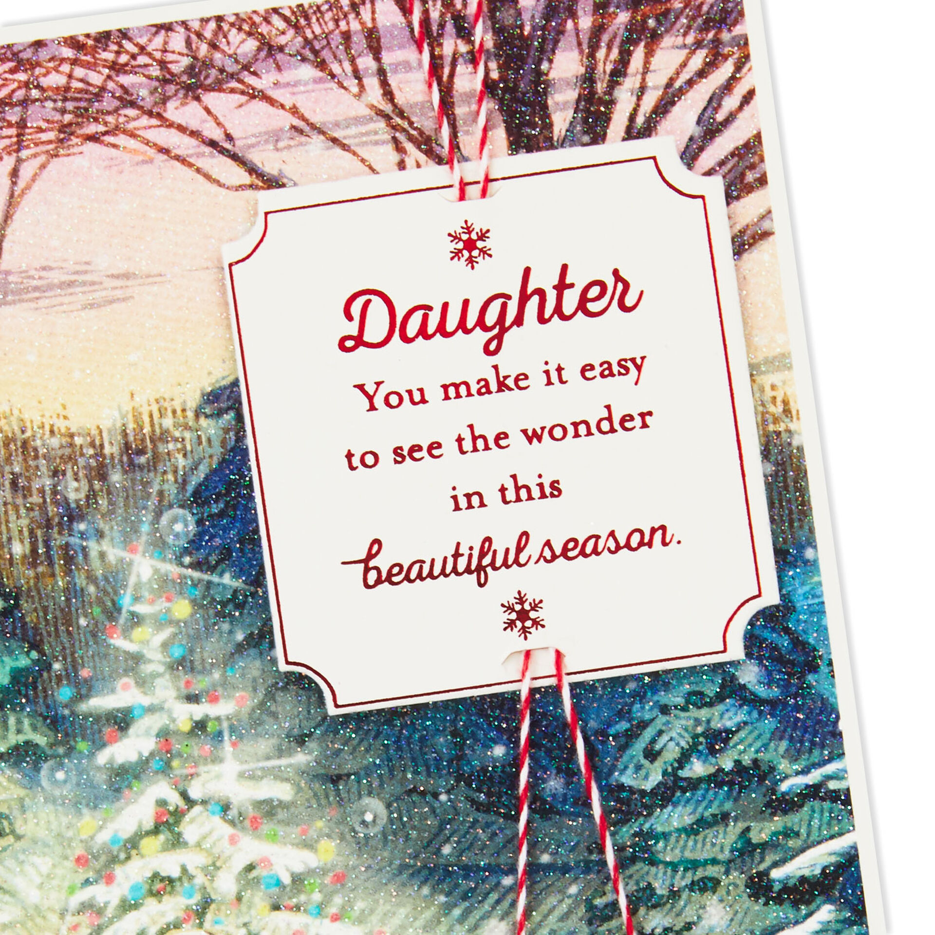 Beautiful Season Christmas Card for Daughter - Greeting Cards - Hallmark
