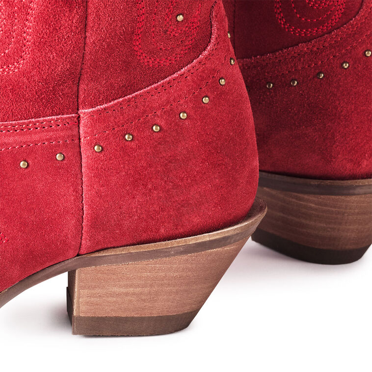 Hallmark x Opry Merlot Suede Women's Cowboy Boots by Dingo - Socks & Slippers | Hallmark Hallmark x Opry Merlot Suede Women's Cowboy Boots by Dingo - Socks & Slippers | Hallmark