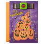 Pumpkins Halloween Card With Light-Up Wristband With Sound, , large image number 1