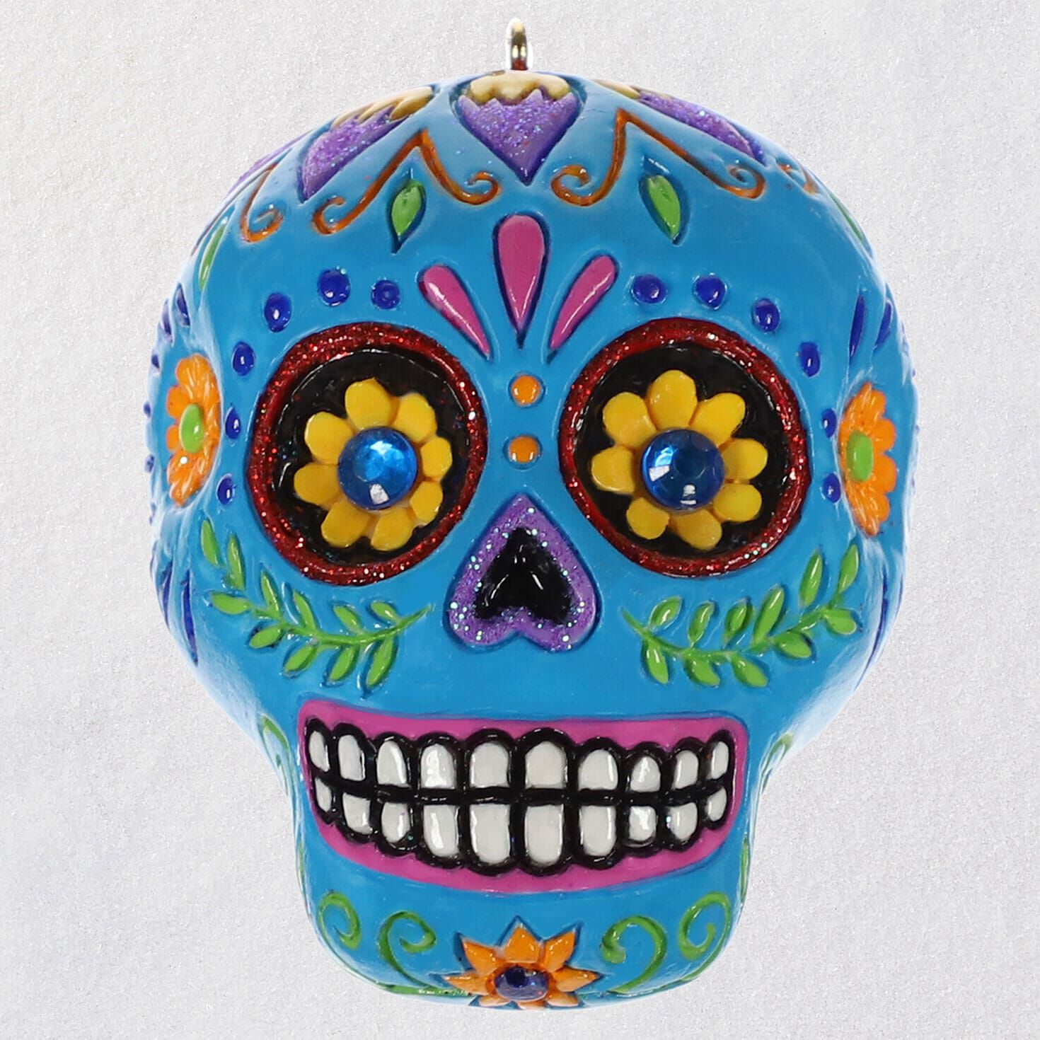 Image result for Hallmark Sugar Skull ornament