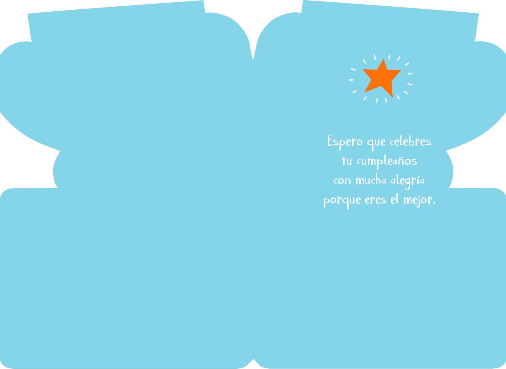 Puppy Love Spanish-Language Birthday Card for Dad