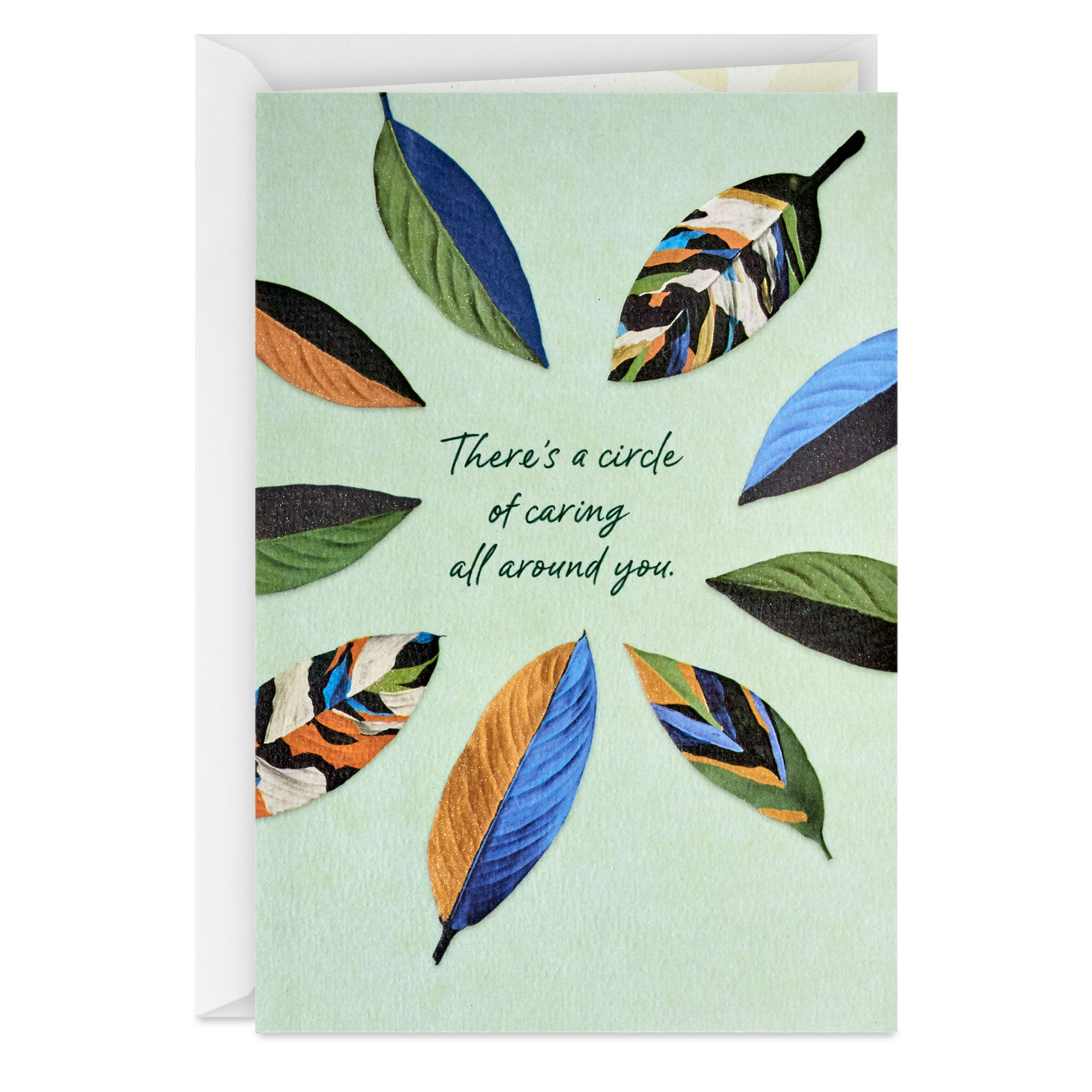 There's a Circle of Caring All Around You Get Well Card