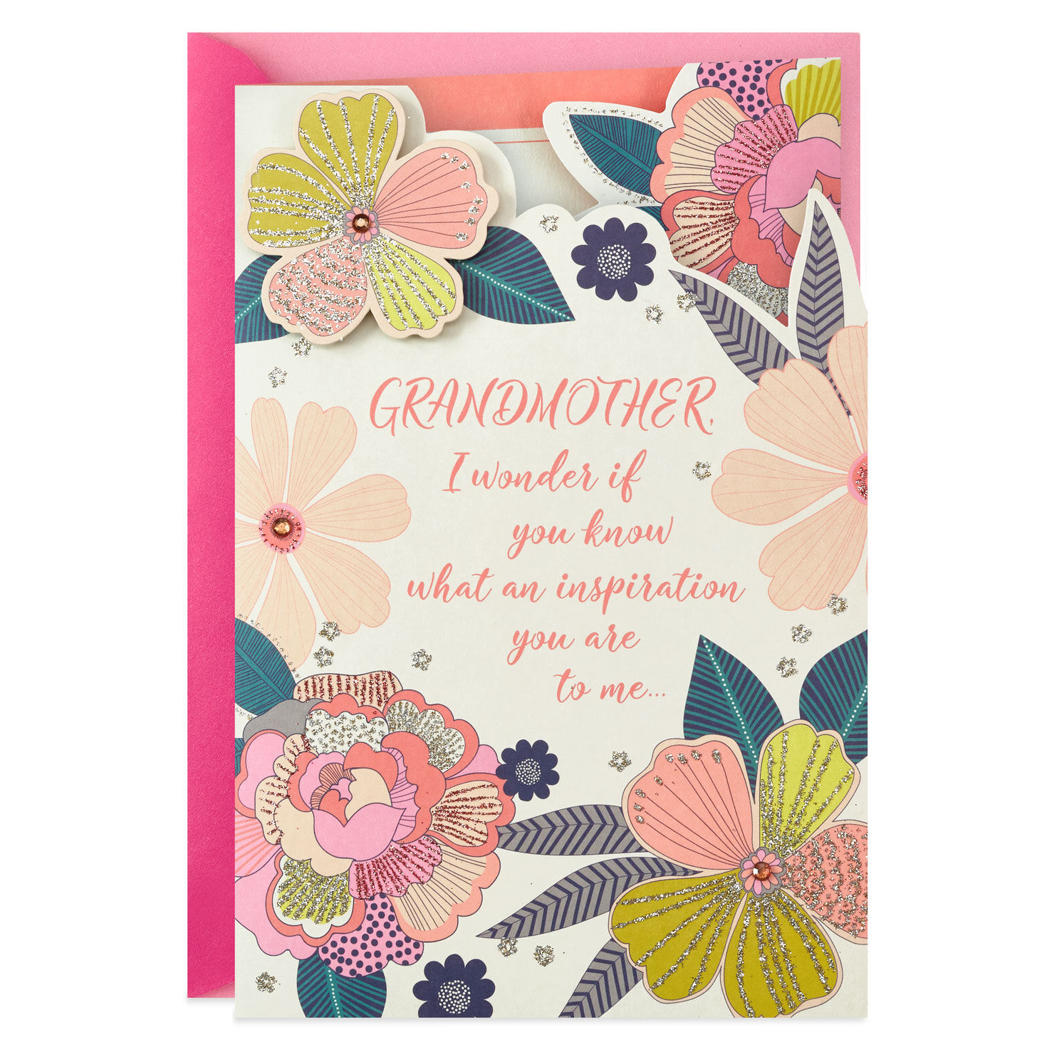 You Are an Inspiration Mother's Day Card for Grandmother