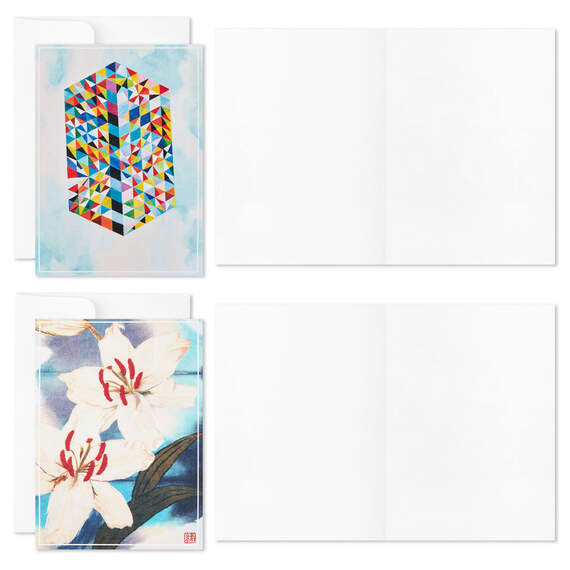 ArtLifting Nature and Abstracts Blank Note Cards Assortment, Box of 24, , large image number 4