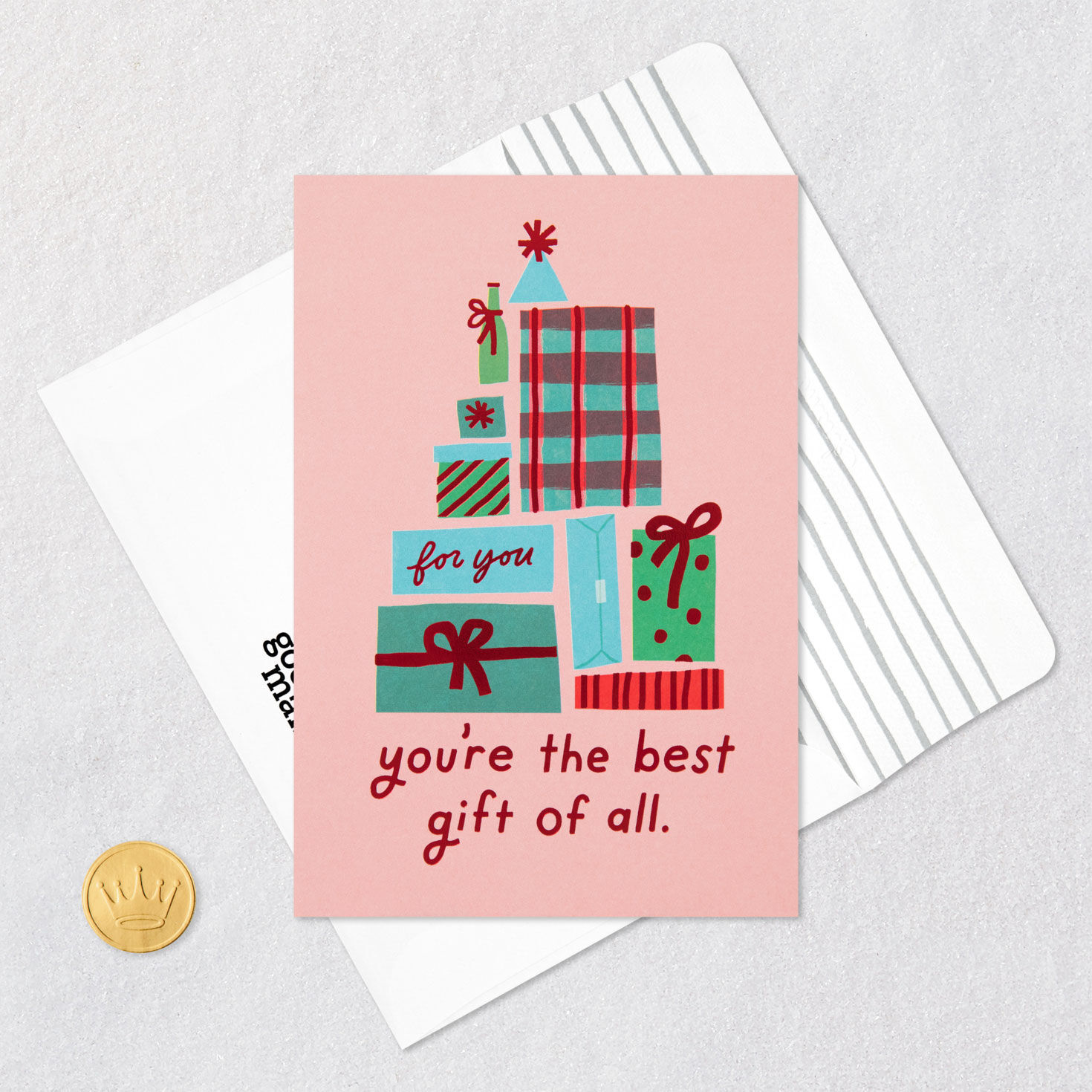 You're the Best Gift of All Christmas Card Greeting Cards Hallmark