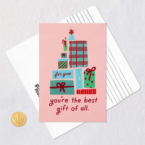 You're the Best Gift of All Christmas Card, , large image number 5