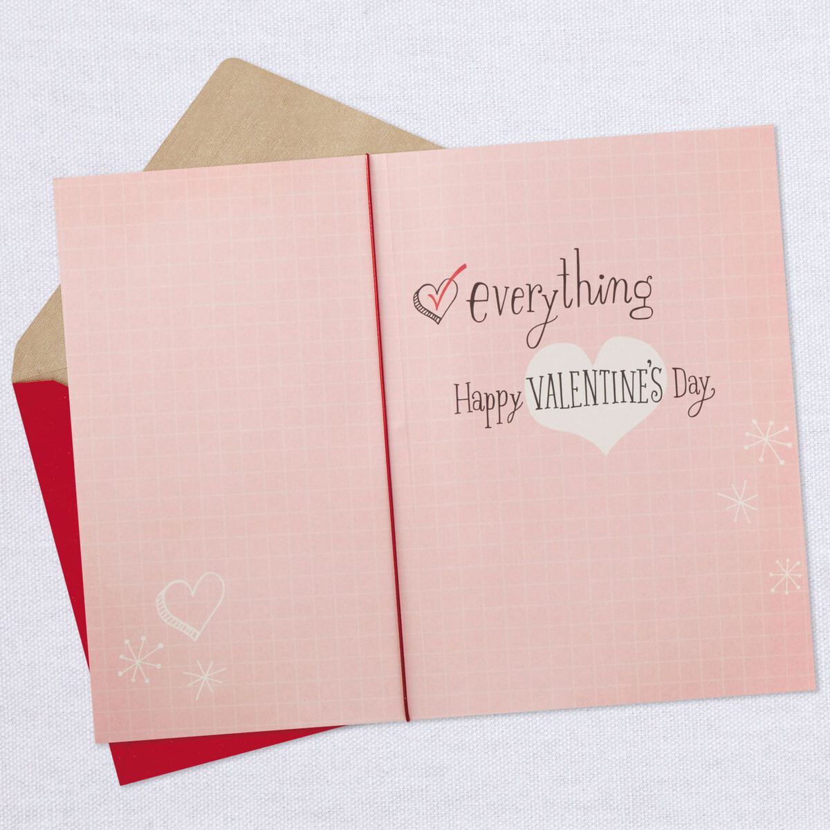 Daughter Love Checklist Valentine's Day Card - Greeting Cards - Hallmark