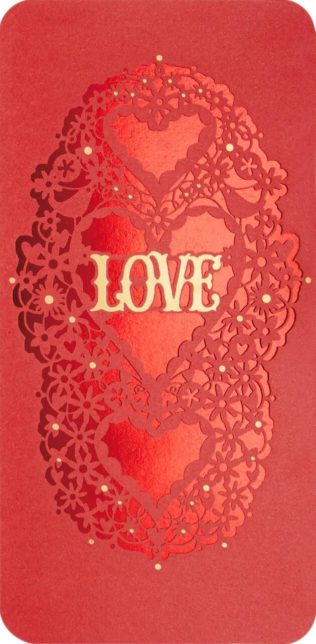A Beautiful Thing Chinese-Language Wedding Card