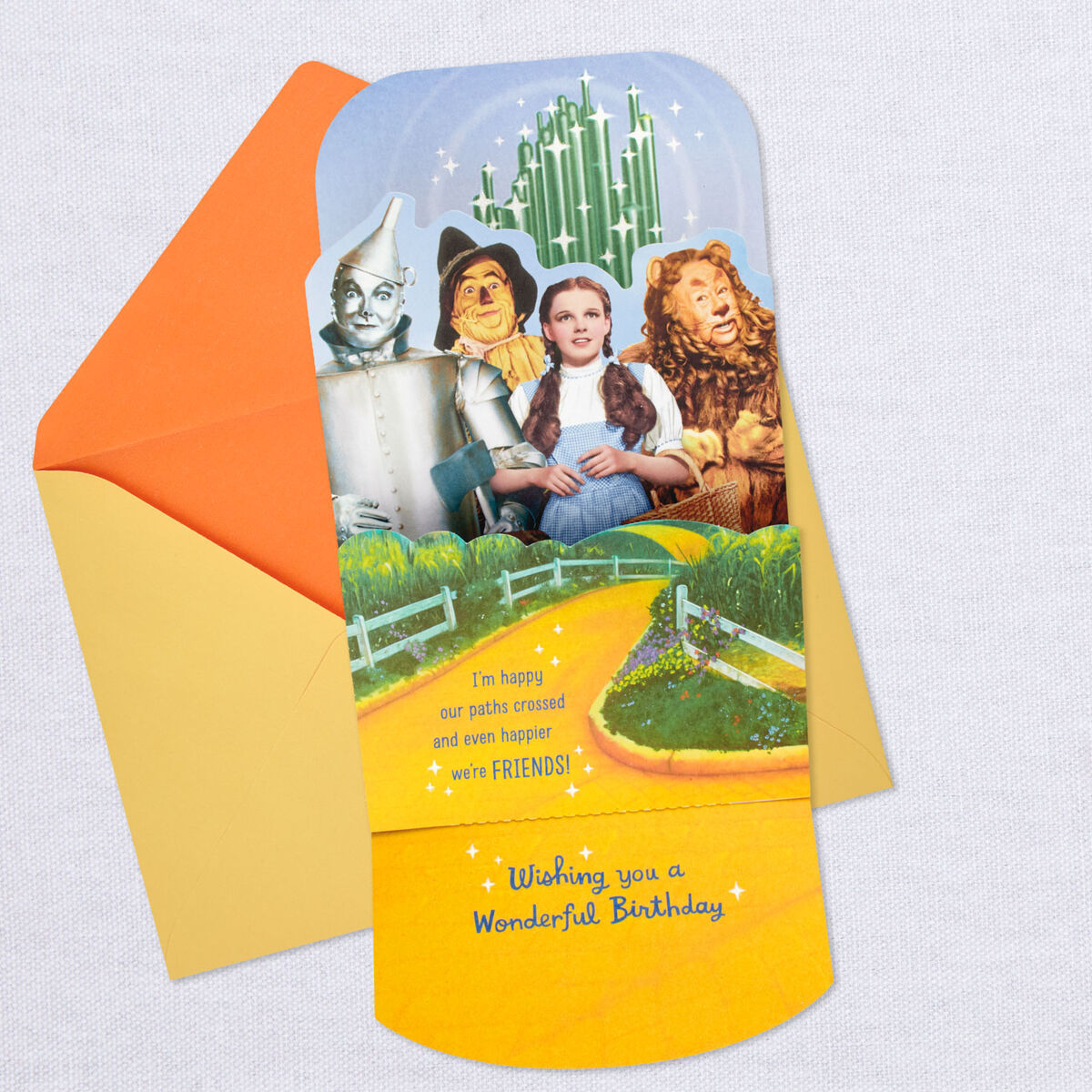 The Wizard of Oz™ Happy Our Paths Crossed Pop Up Birthday Card ...