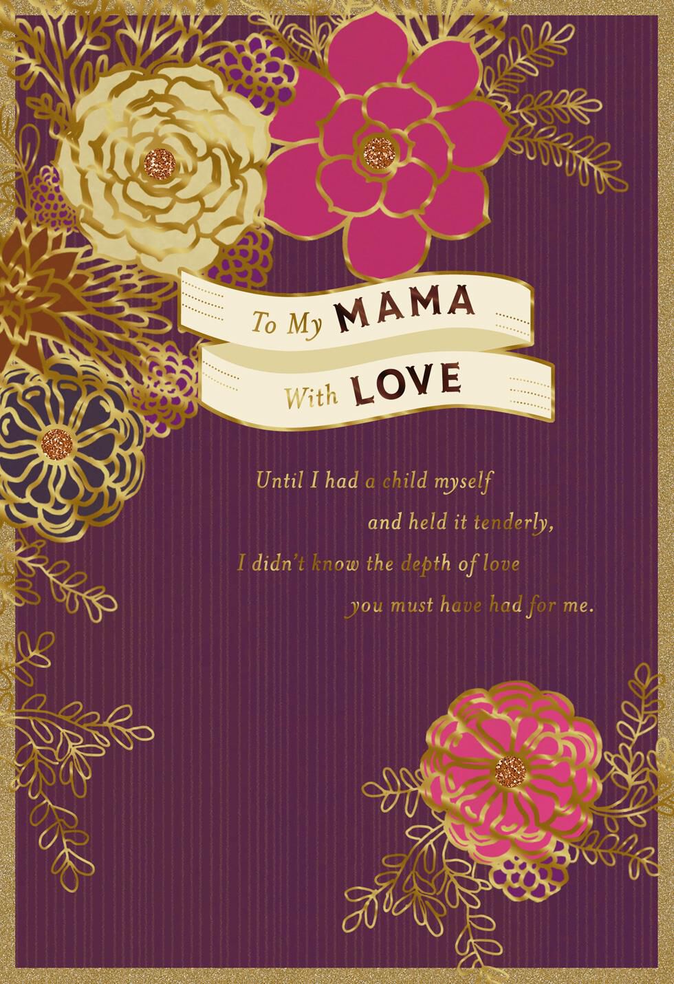 Sweetest Mama Love Mother's Day Card