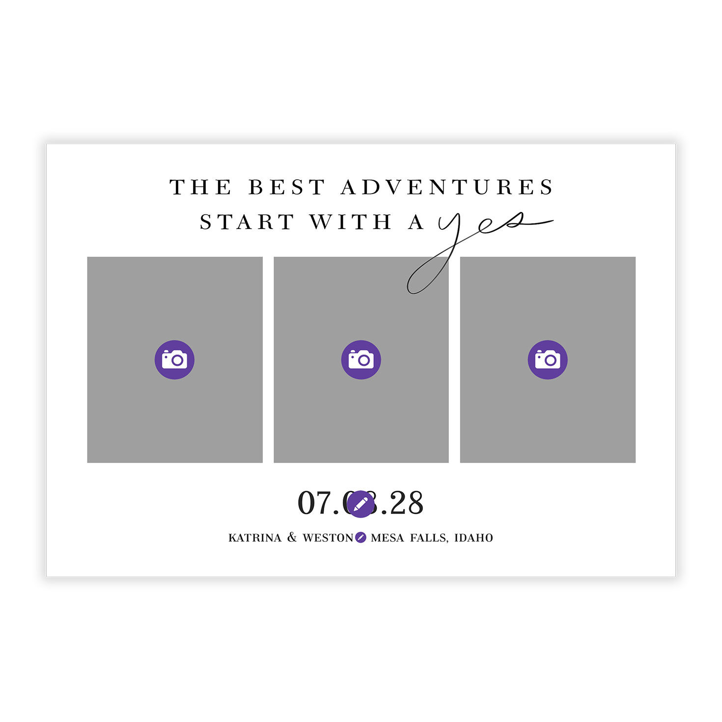 The Best Adventures Start With a Yes Save the Date, , large image number 5