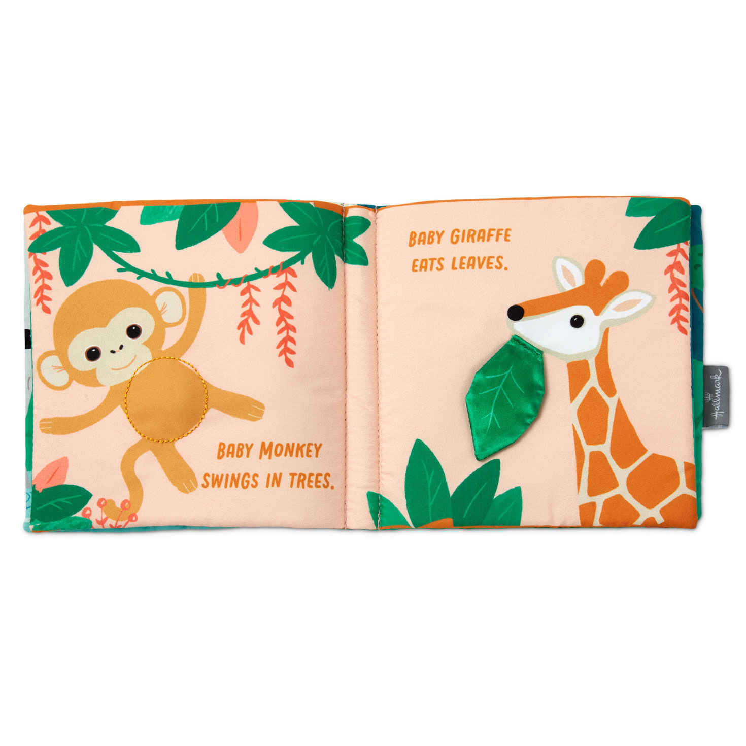 Safari Friends Touch-and-Feel Fabric Book for Kids for only USD 19.99 | Hallmark
