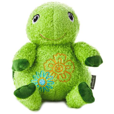 Embroidered Turtle Stuffed Animal, 8", , large