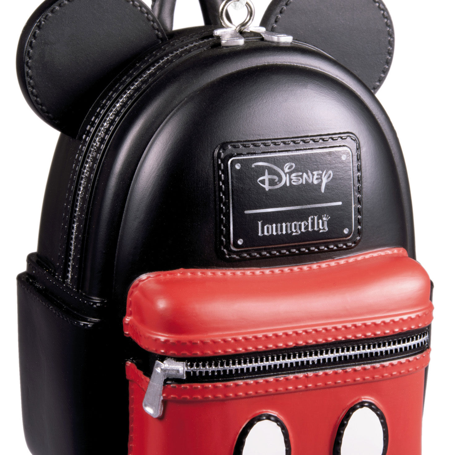 Mickey Mouse Loungefly Backpack Christmas Ornament closeup view image number 5