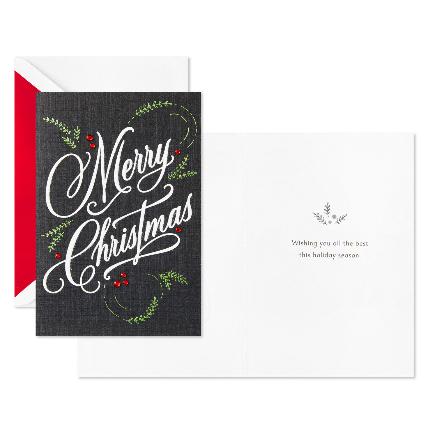 Elegant Script Boxed Christmas Cards, Pack of 10 for only USD 17.49 | Hallmark