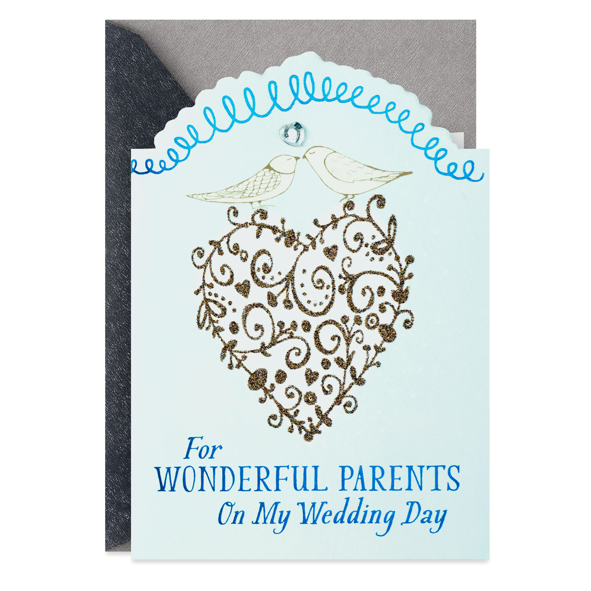 For My Parents On My Wedding Day Card Greeting Cards Hallmark
