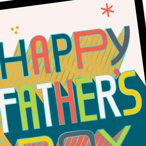 Good Vibes Video Greeting Father's Day Card, , large image number 4