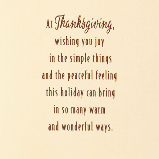 Season of Gratitude Thanksgiving Card, 
