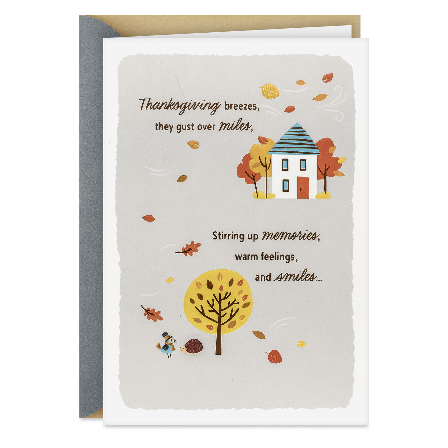 Thankful Across the Miles Thanksgiving Card
