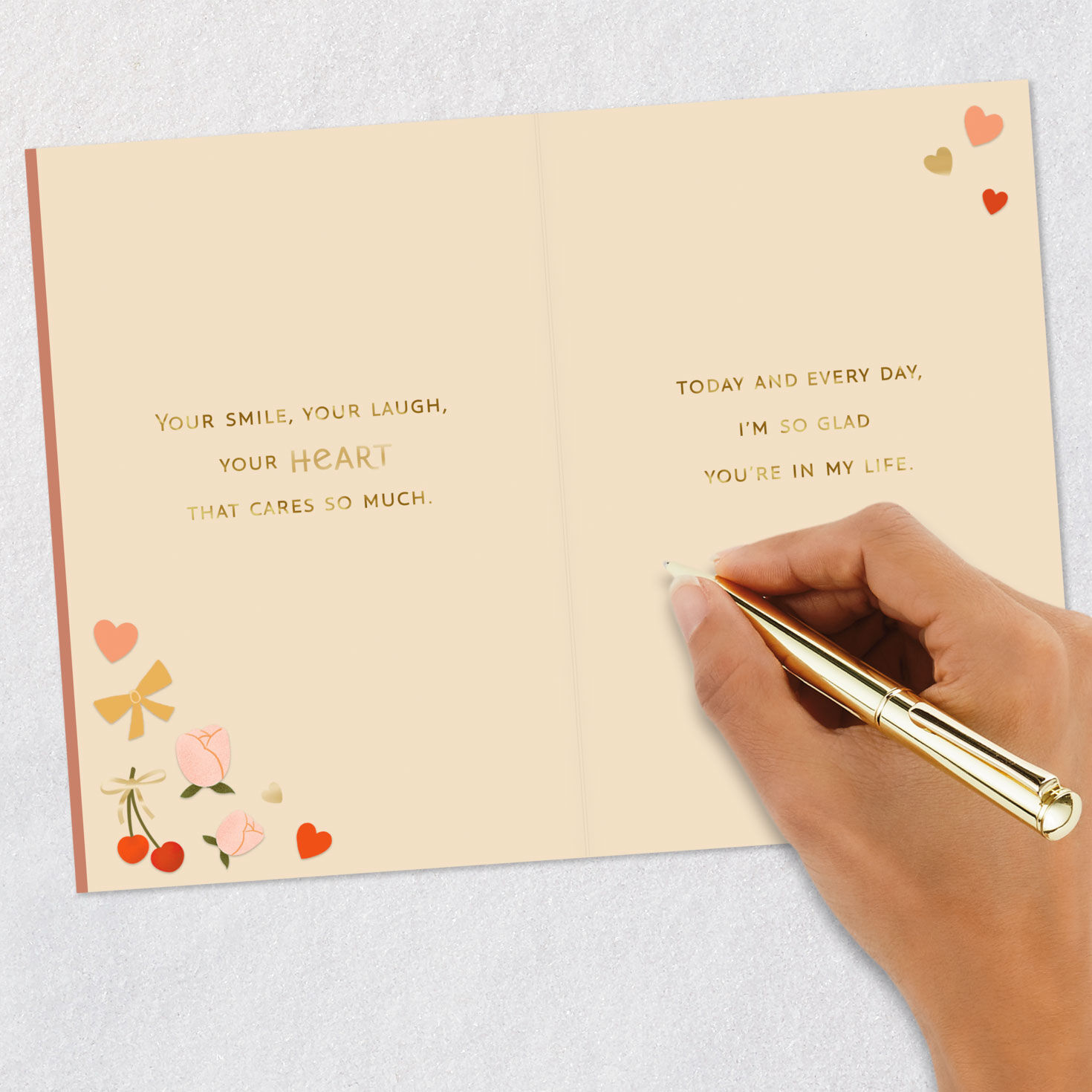 Romantic Icons Sweetest Day Card signing card image number 7