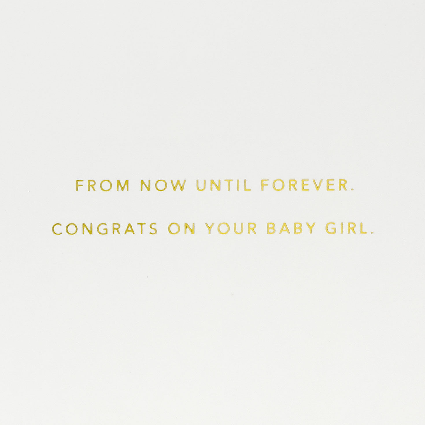 Purple Dress New Baby Congrats Card Sentiment image number 2