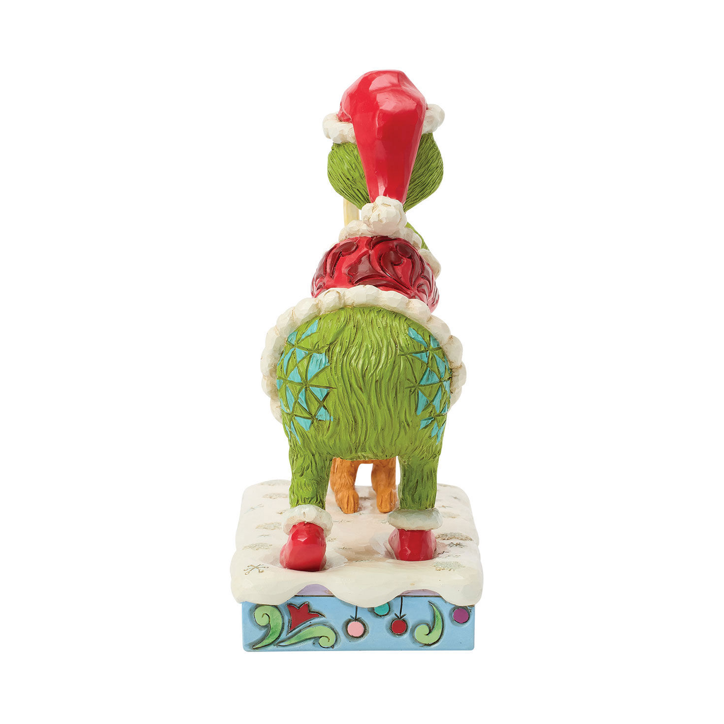 Jim Shore Grinch and Max Statue side image number 4