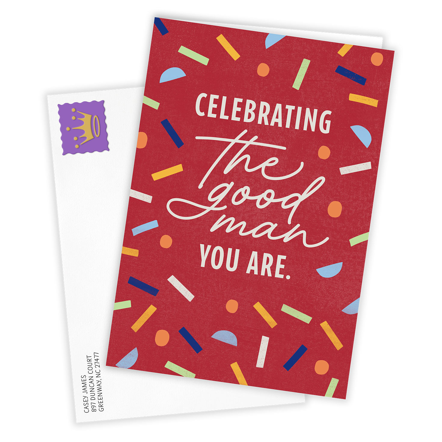 Celebrating a Good Man Custom Birthday Card for only USD 4.99 | Hallmark