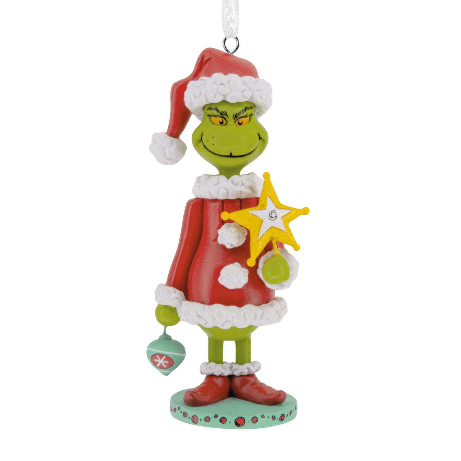 Dr. Seuss's How the Grinch Stole Christmas!™ Grinch Nutcracker Hallmark Ornament
