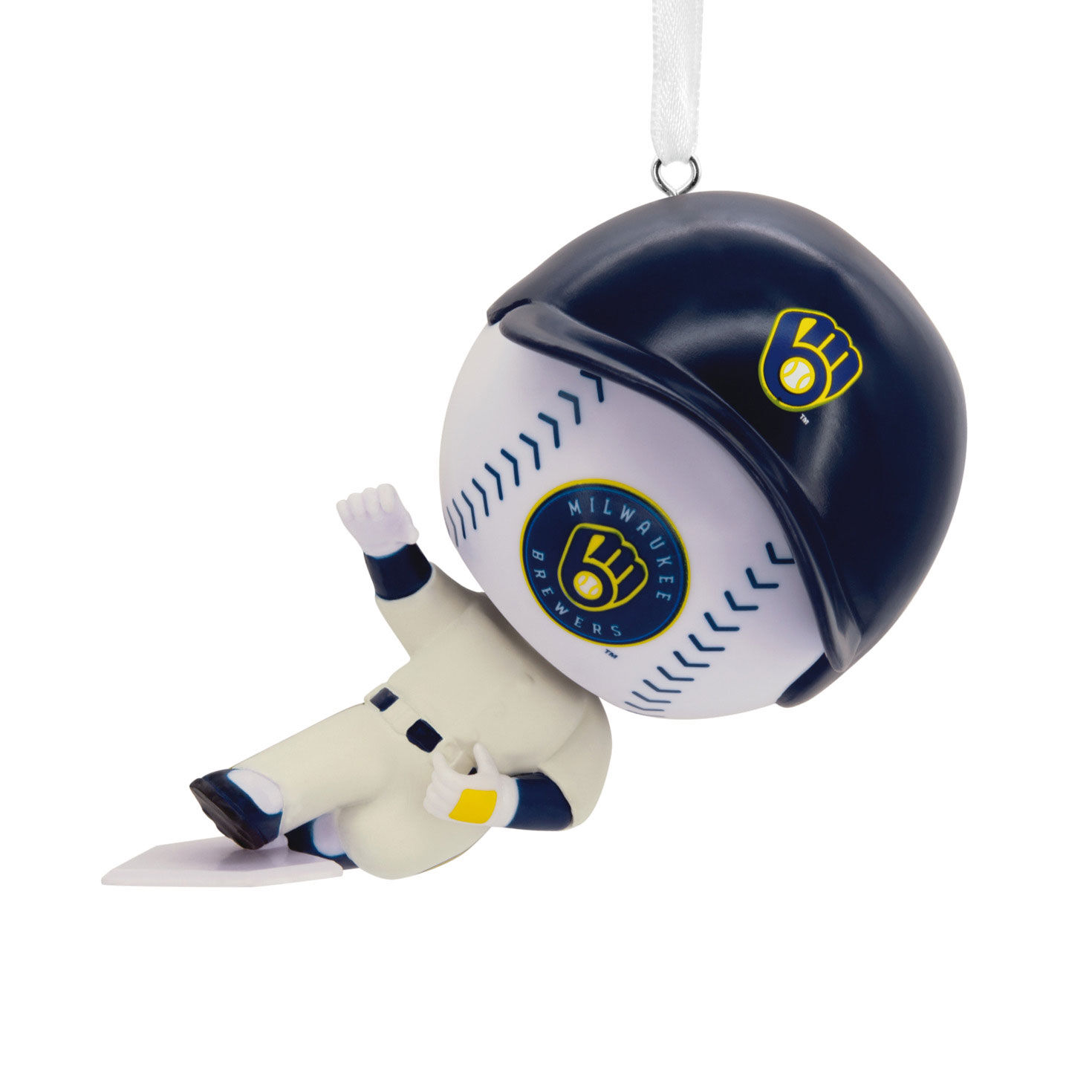 MLB Milwaukee Brewers&trade; Bobblehead Ornament, , large image number 1