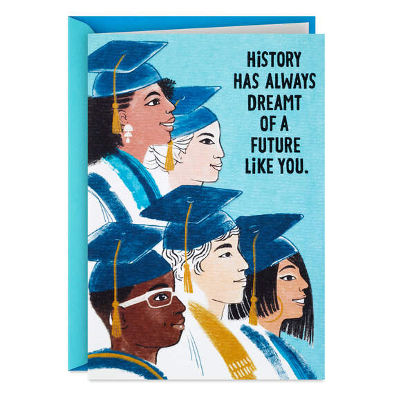 You're Making History Graduation Card, , large image number 1