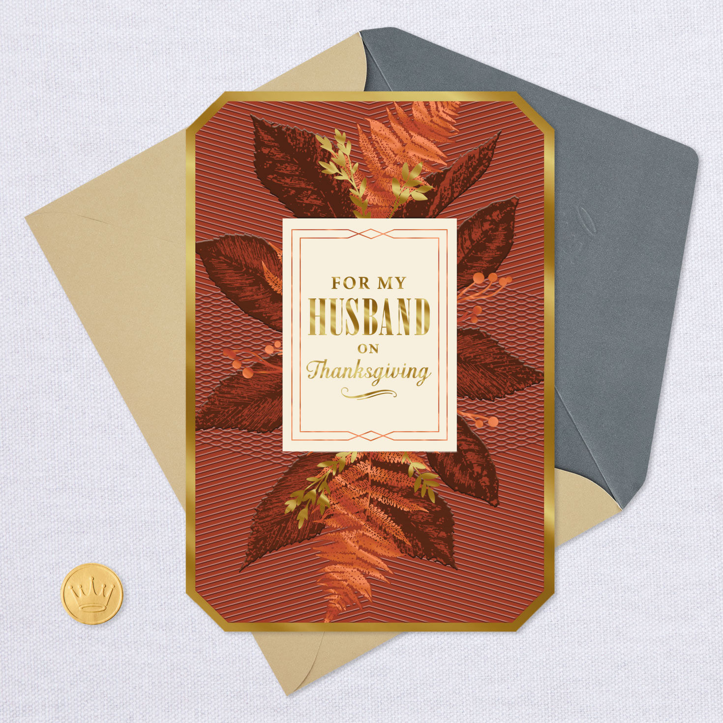 My Partner and Friend Thanksgiving Card for Husband for only USD 3.59 | Hallmark