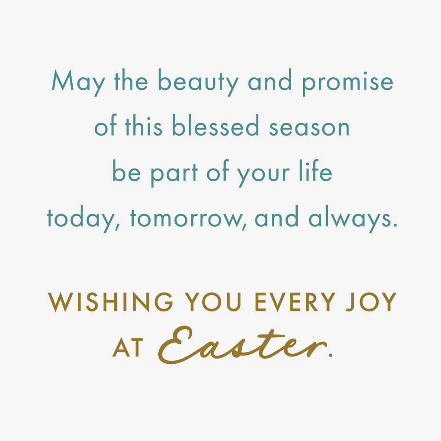 Rejoice Floral Cross Easter Card, , large image number 2