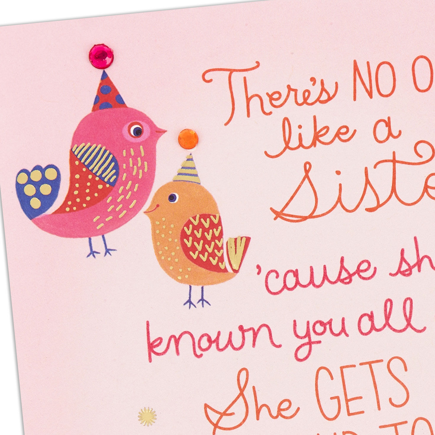 There's No One Like a Sister Birthday Card for only USD 5.99 | Hallmark