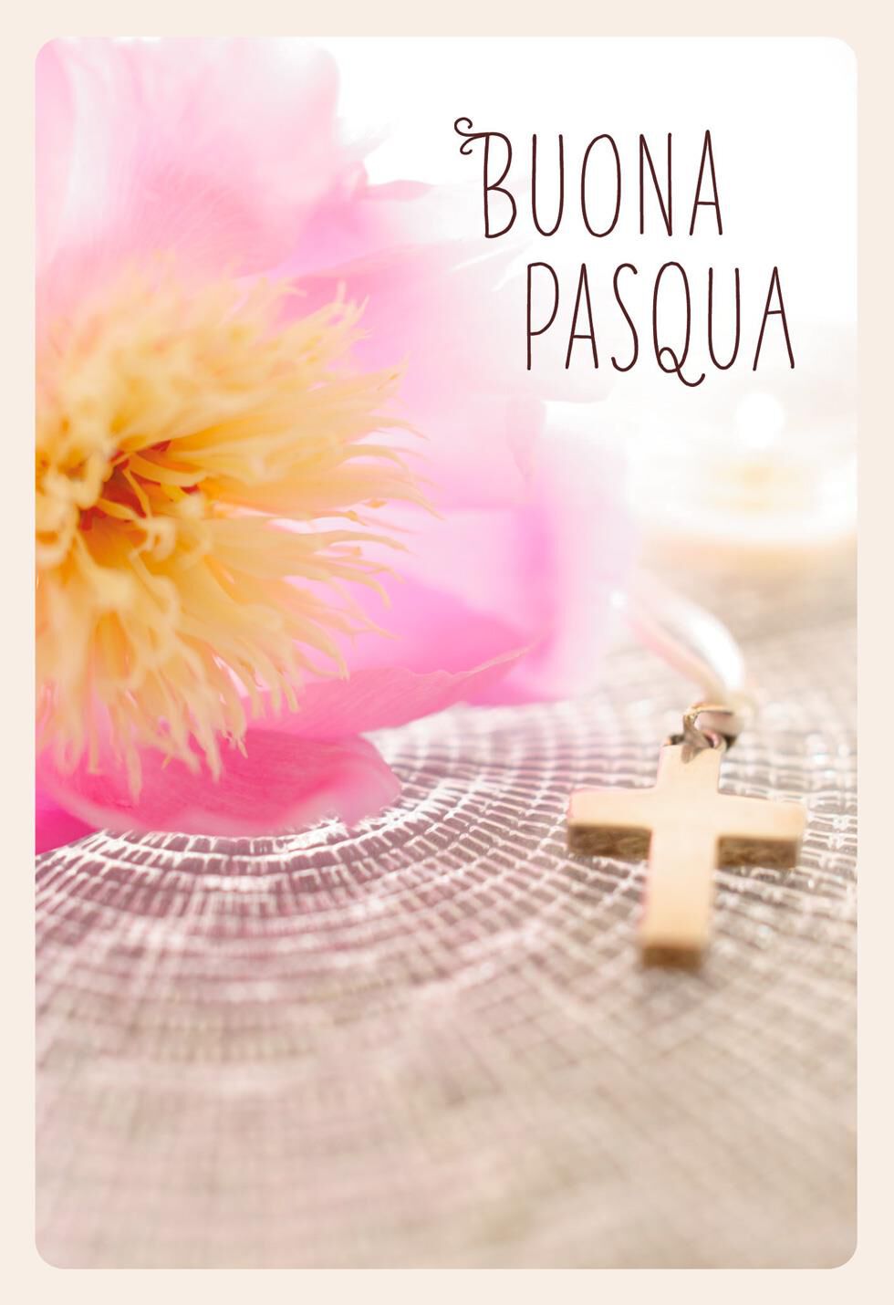 Molte Benedizioni Italian-Language Easter Card