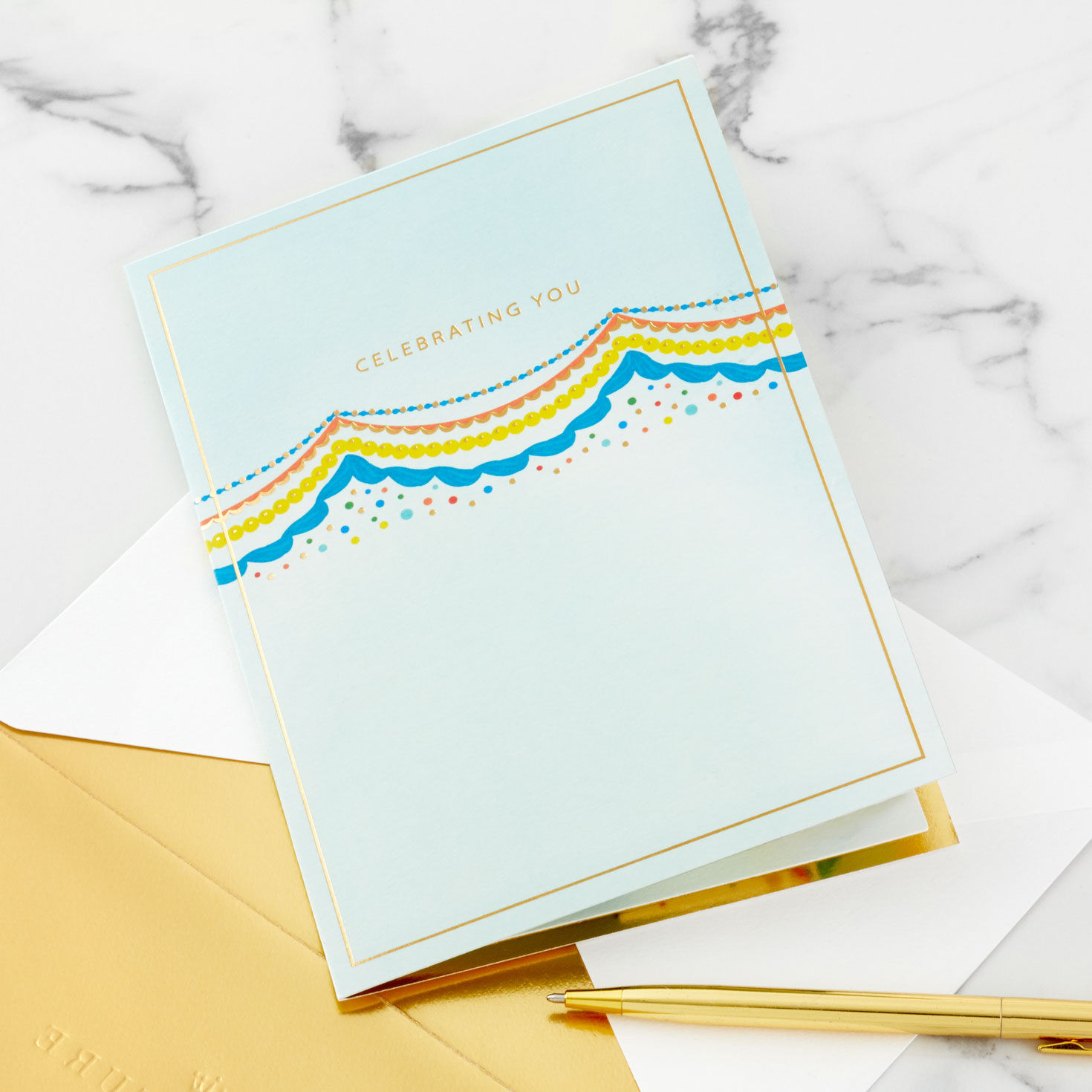 Celebrating You Cake 3D Pop-Up Birthday Card, , large image number 7