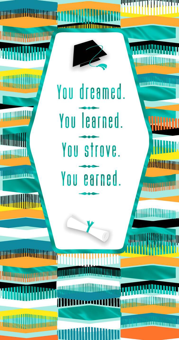 It Pays to Work Hard Graduation Cards, Pack of 10