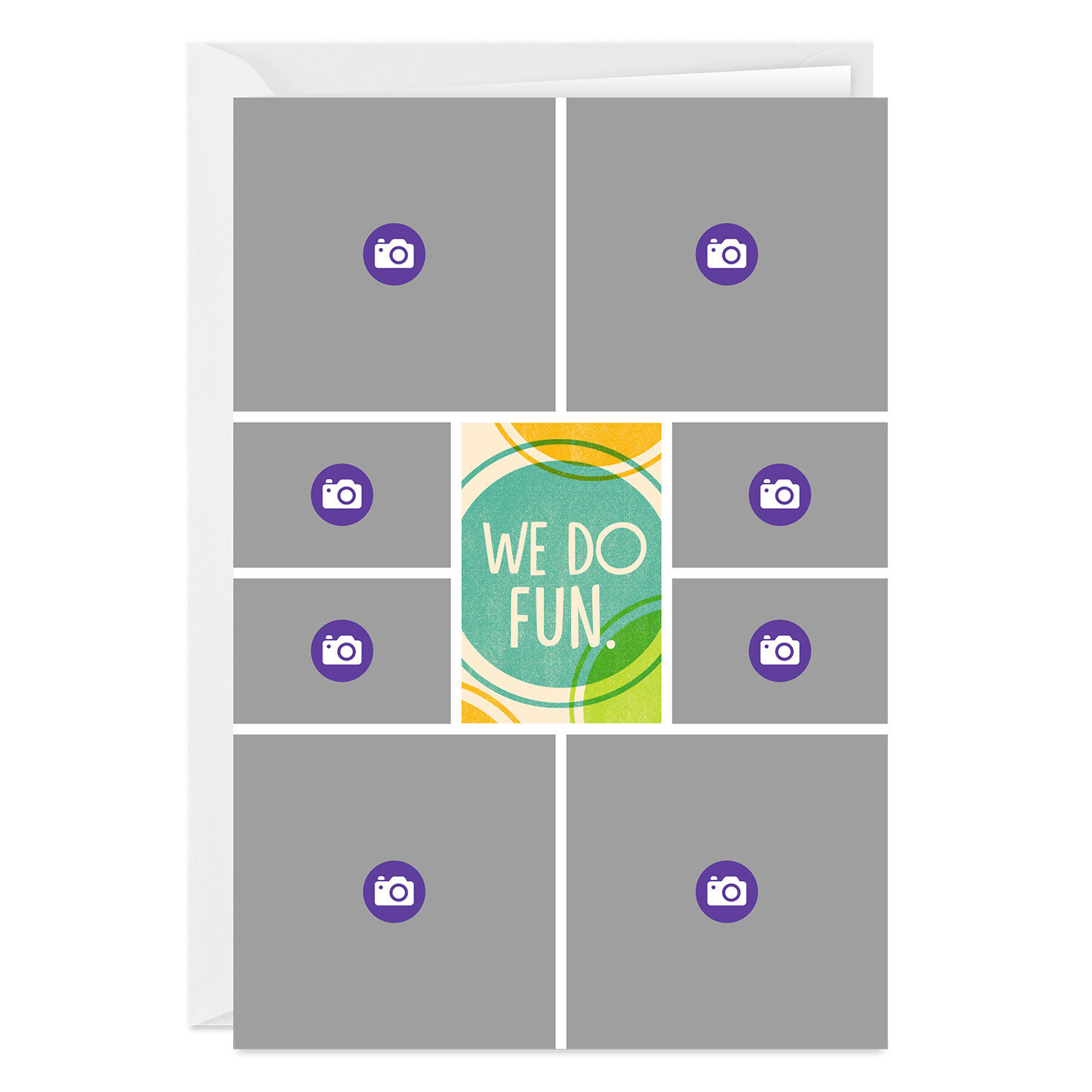 We Do Fun Photo Collage Custom Card, , large image number 3