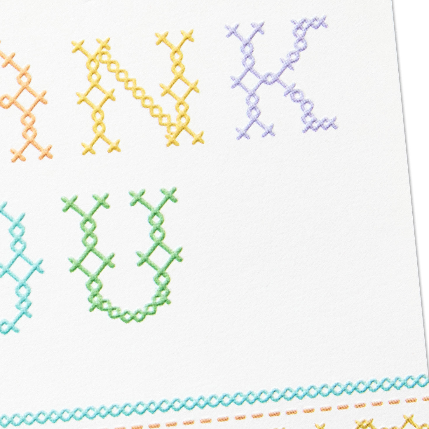 Embroidered Arts Thank You Note Cards Pack Cover Detail image number 3