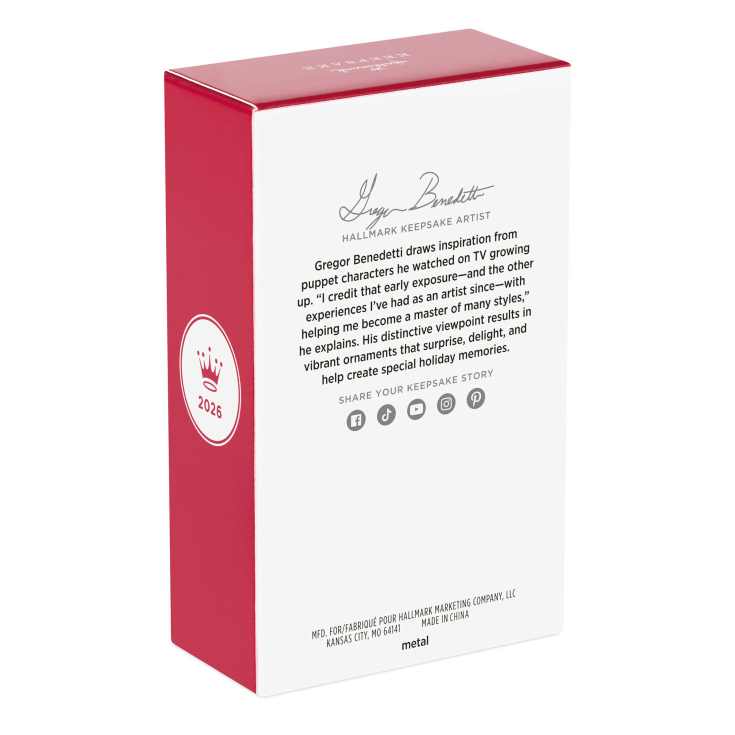 Rainbow Dragonfly Keepsake Ornament  image number 8